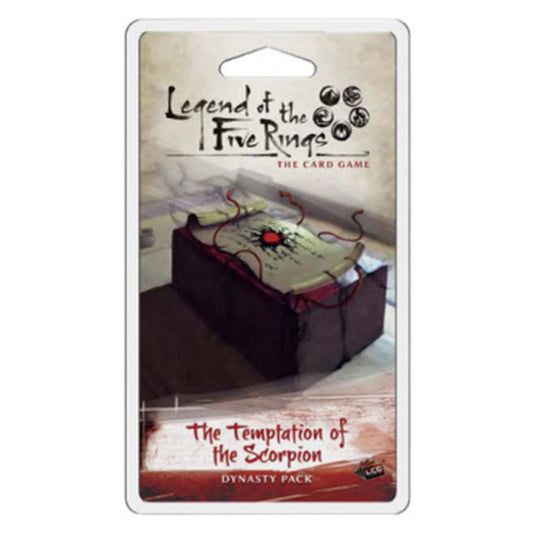 FFG - Legend of the Five Rings LCG - The Temptations of the Scorpion Dynasty Pack