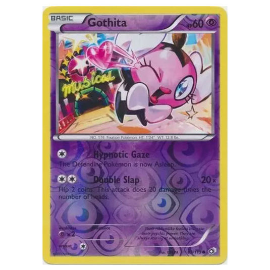 Pokemon - Black & White - Legendary Treasures - (Reverse Holo) Gothita - 69/113