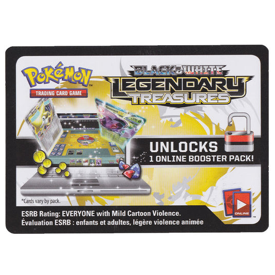 Pokemon - Legendary Treasures - Online Code Card