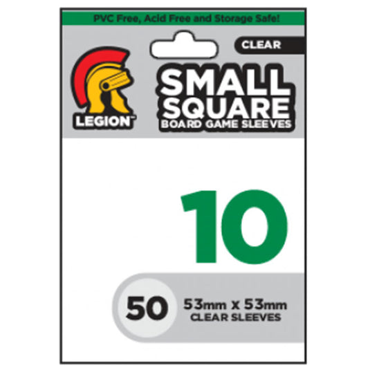 Legion - Board Game Sleeves - 10 - Small Square (50 Sleeves)