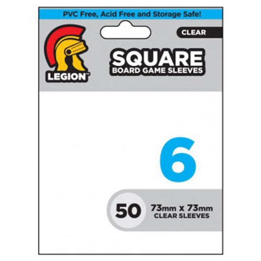 Legion - Board Game Sleeves - 6 - Square (50 Sleeves)