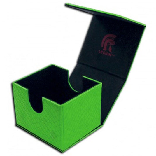 Legion - Deck Box - Hoard V2 Dragon Hide - (Green)