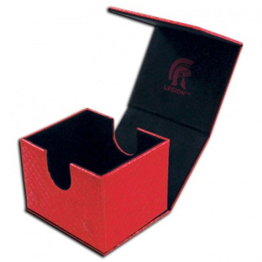 Legion - Deck Box - Hoard V2 Dragon Hide - (Red)