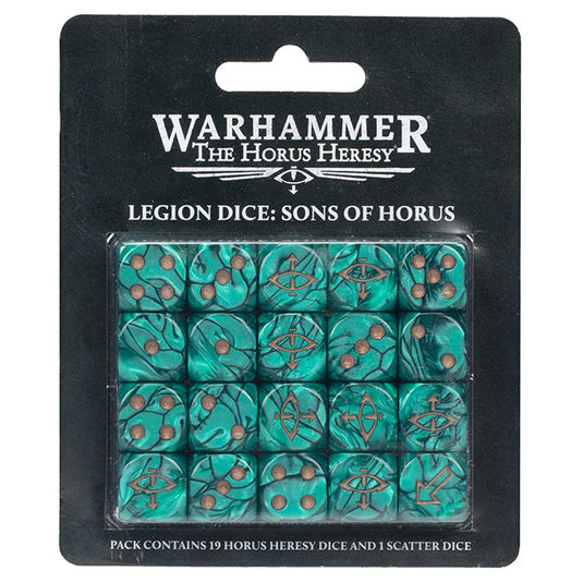 Warhammer - The Horus Heresy - Sons Of Horus - Legion Dice Set