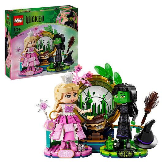 lego wicked Elphaba Glinda Figures 75682 set