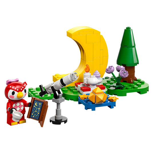 lego animal crossing stargazing with celeste main