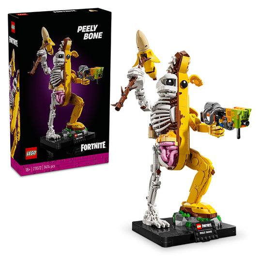 lego fortnite peely bone set