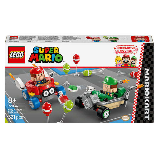 lego mario kart baby mario vs baby luigi box front