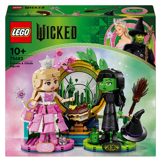 lego wicked Elphaba Glinda Figures 75682 box