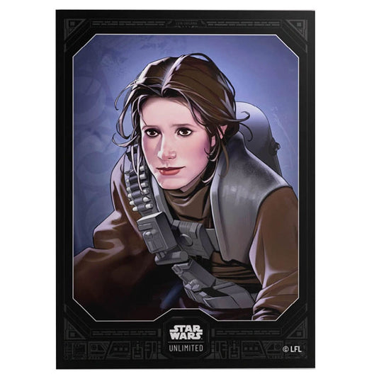 Gamegenic - Star Wars Unlimited - Premium Art Sleeves - Leia Organa