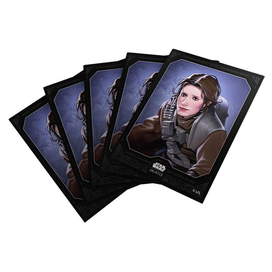 Gamegenic - Star Wars Unlimited - Premium Art Sleeves - Leia Organa