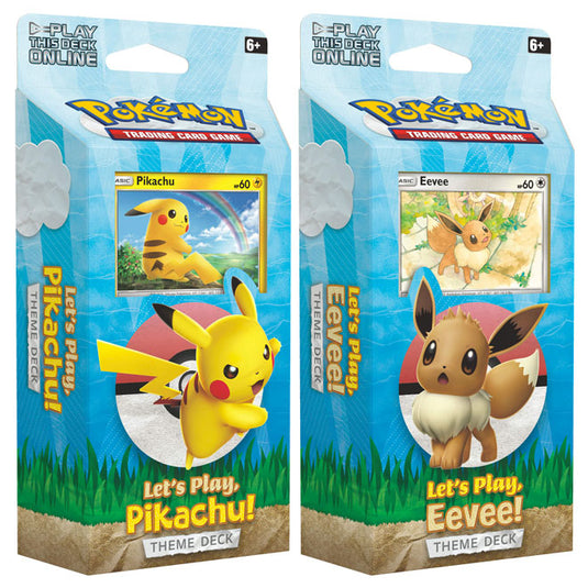 Pokemon - Let's Play Pikachu & Eevee - Theme Decks