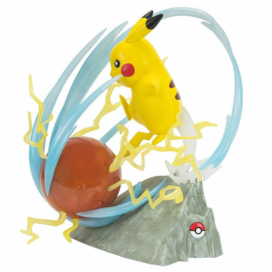 Pokemon - 25th Anniversary - Pikachu - Light-Up Deluxe Statue - Graded