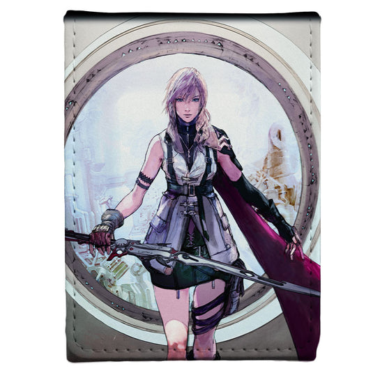 Ultra Pro - Magic The Gathering - Universes Beyond - Final Fantasy - Alcove Flip Deck Box - Lightning, Army of One