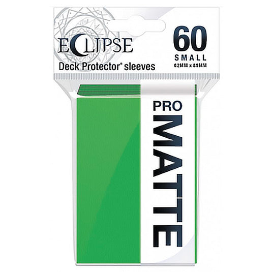 Ultra Pro - Eclipse Matte Small Sleeves - Lime Green (60 Sleeves)