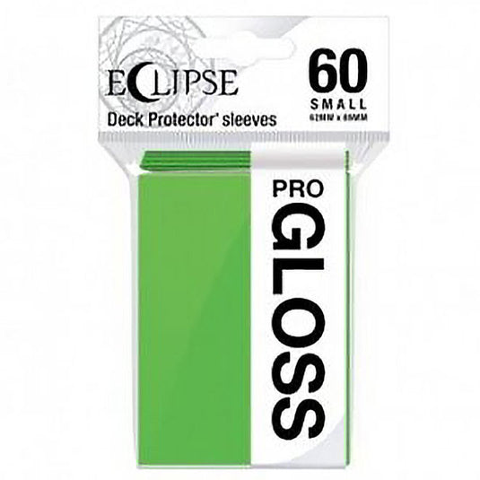 Ultra Pro - Small Sleeves - Gloss Eclipse - Lime Green (60 Sleeves)