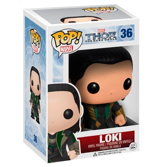 Funko POP! - Marvel - #36 Thor 2 Loki - 4" Vinyl Figure