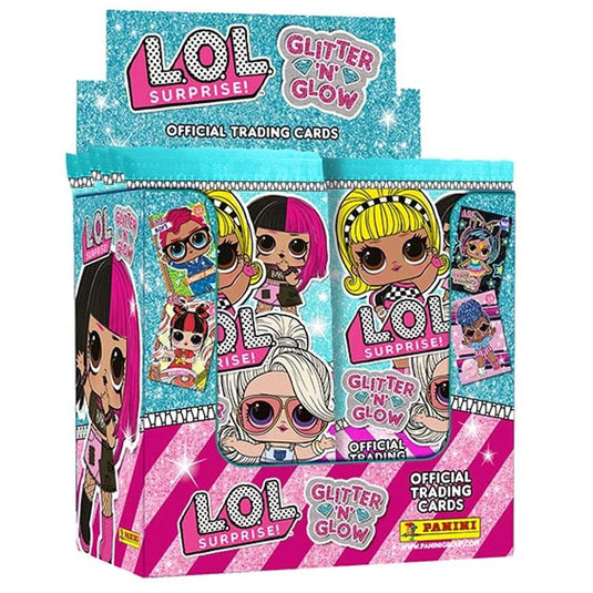 L.O.L Surprise! - Glitter 'N' Glow - Trading Card Collection - Packs (50)
