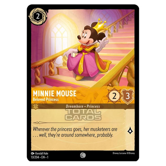 Lorcana - The First Chapter - Minnie Mouse - Beloved Princess (Common) - 013/204