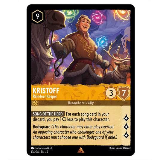 carde.io lorcana Lorcana - Shimmering Skies - Kristoff - Reindeer Keeper (Rare)