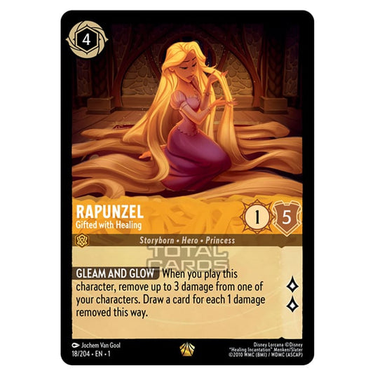 Lorcana - The First Chapter - Rapunzel - Gifted with Healing (Legendary) - 018/204