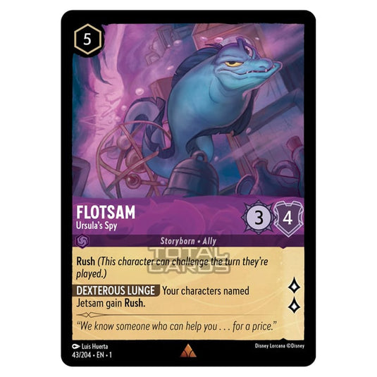 Lorcana - The First Chapter - Flotsam - Ursula's Spy (Rare) - 043/204