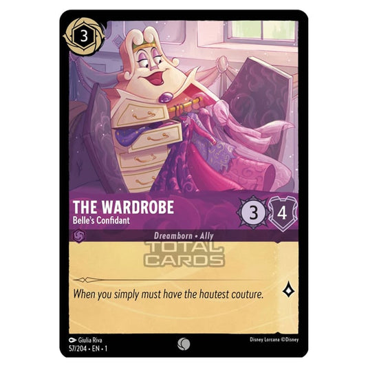 Lorcana - The First Chapter - The Wardrobe - Belle's Confidant (Common) - 057/204