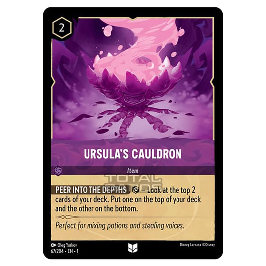 Lorcana - The First Chapter - Ursula's Cauldron (Uncommon) - 067/204