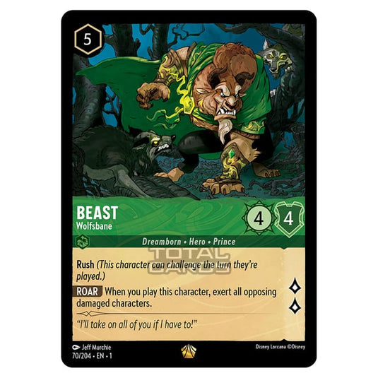 lorcana beast cards eBay Auction Item 204756878141 TCG 2023 Disney EN 2-Rise of the Floodborn Beast - Frustrated Designer -