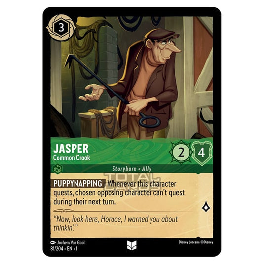 Lorcana - The First Chapter - Jasper - Common Crook (Uncommon) - 081/204