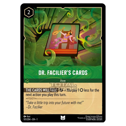 Lorcana - The First Chapter - Dr. Facilier's Cards (Uncommon) - 101/204