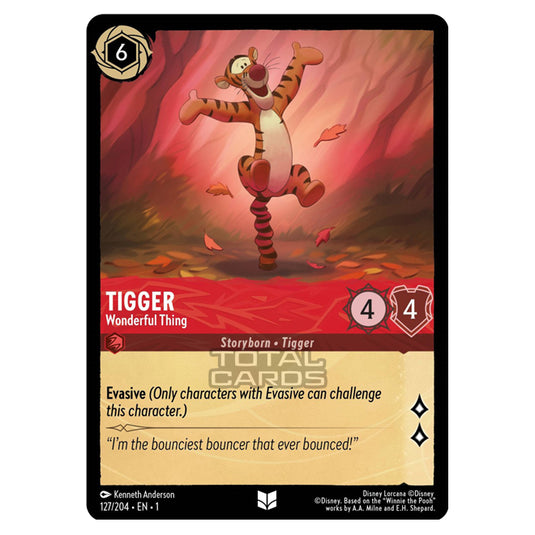 Lorcana - The First Chapter - Tigger - Wonderful Thing (Uncommon) - 127/204