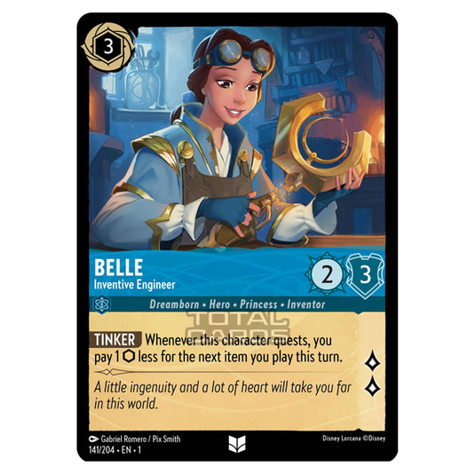 Lorcana - The First Chapter - Belle - Inventive Engineer (Uncommon) - 141/204