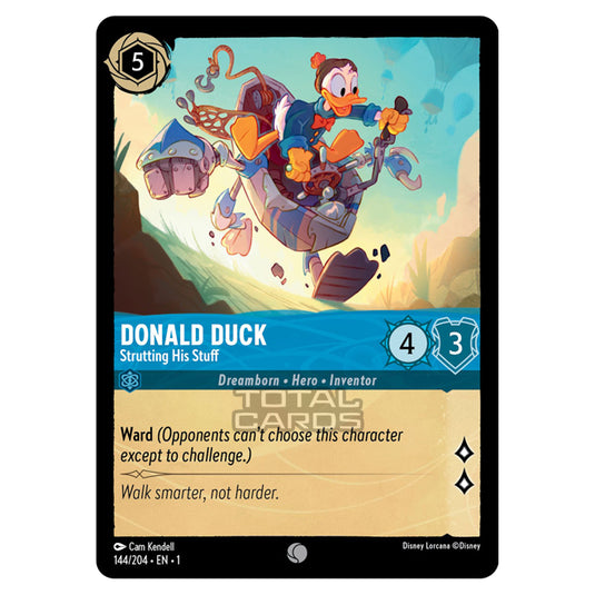 Lorcana - The First Chapter - Donald Duck - Strutting His Stuff (Common) - 144/204