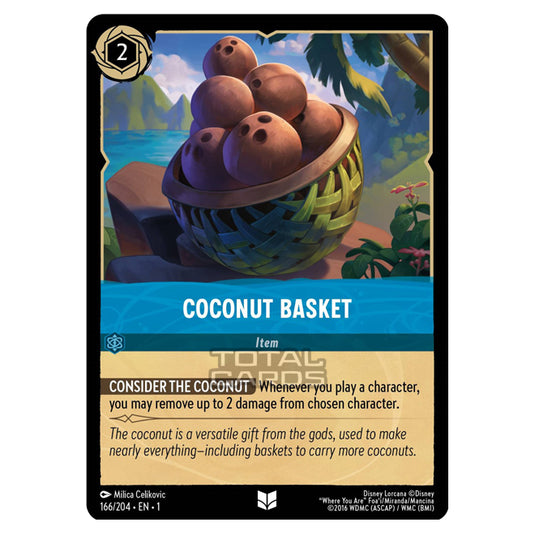 Lorcana - The First Chapter - Coconut Basket (Uncommon) - 166/204