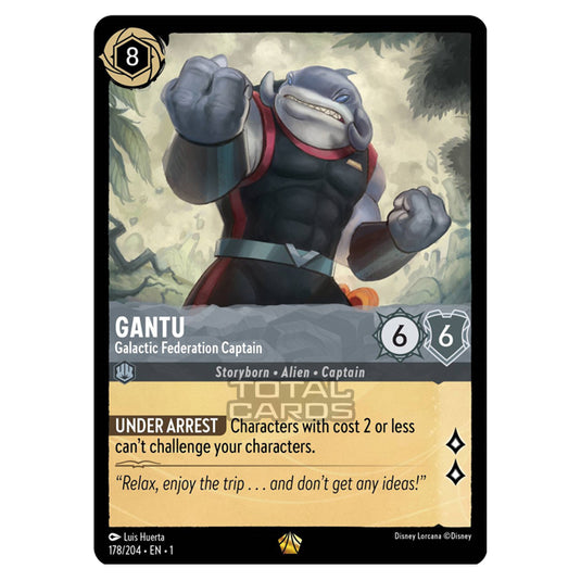 Lorcana - The First Chapter - Gantu - Federation Captain (Legendary) - 178/204