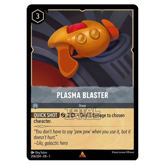 Lorcana - The First Chapter - Plasma Blaster (Rare) - 204/204