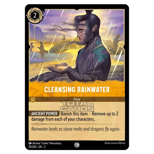 Lorcana - Into the Inklands - Cleansing Rainwater (Common) - 029/204