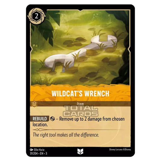 Lorcana - Into the Inklands - Wildcat's Wrench (Uncommon) - 031/204