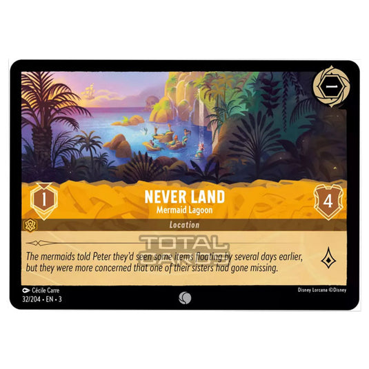 Lorcana - Into the Inklands - Never Land - Mermaid Lagoon (Common) - 032/204