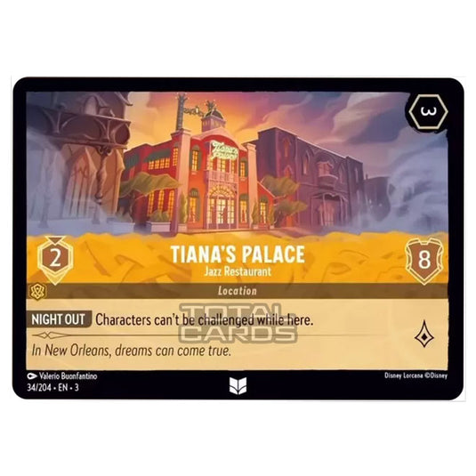 Lorcana - Into the Inklands - Tiana's Palace - Jazz Restaurant (Uncommon) - 034/204