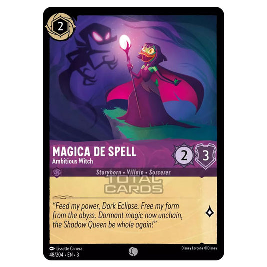 Lorcana - Into the Inklands - Magica De Spell - Ambitious Witch (Common) - 048/204