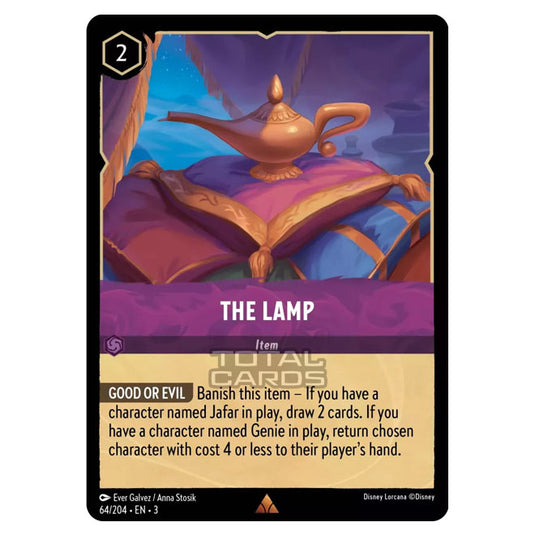 Lorcana - Into the Inklands - The Lamp (Rare) - 064/204