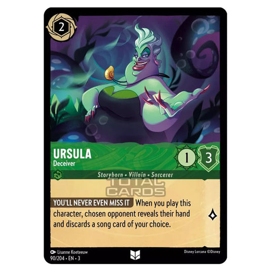 Lorcana - Into the Inklands - Ursula - Deceiver (Uncommon) - 090/204