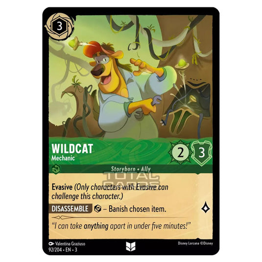 Lorcana - Into the Inklands - Wildcat - Mechanic (Uncommon) - 092/204