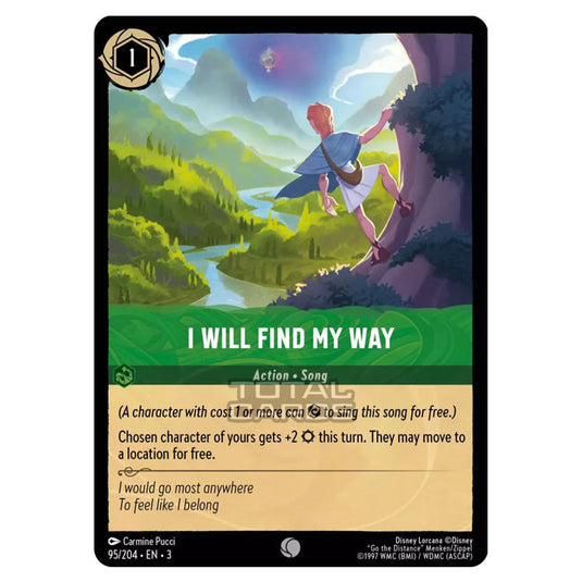 Lorcana - Into the Inklands - I Will Find My Way (Common) - 095/204