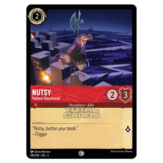 Lorcana - Into the Inklands - Nutsy - Vulture Henchman (Common) - 118/204