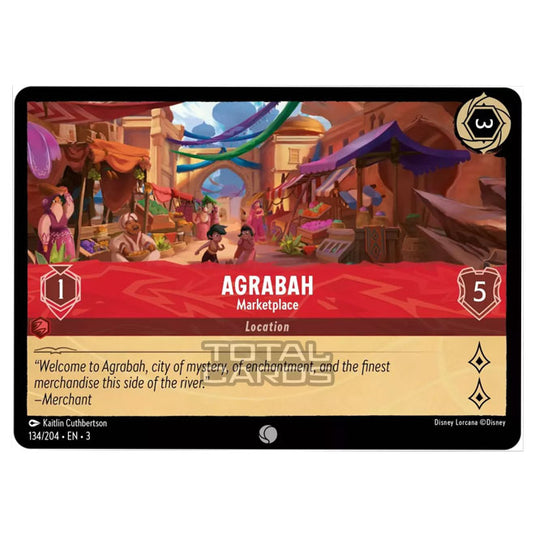 Lorcana - Into the Inklands - Agrabah - Marketplace (Common) - 134/204