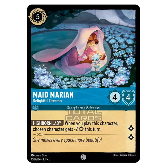 Lorcana - Into the Inklands - Maid Marian - Delightful Dreamer (Common Lorcana - Into the Inklands - Maid Marian - Delightful Dreamer (Common