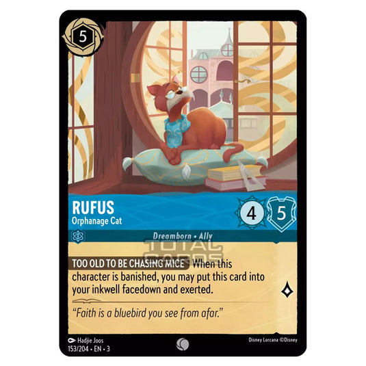 Lorcana - Into the Inklands - Rufus - Orphanage Cat (Common) - 153/204